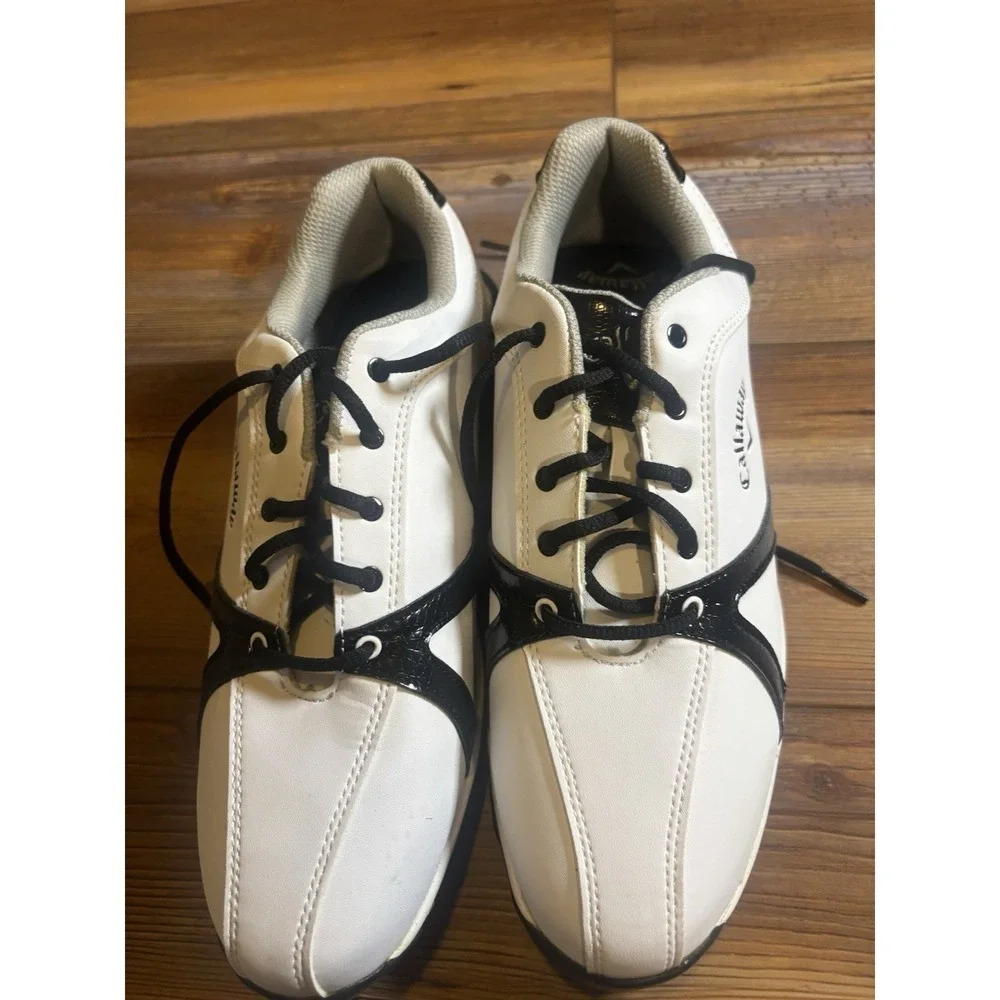 Callaway womens Golf Shoes Size 8 W479-12 White And Black NEW
